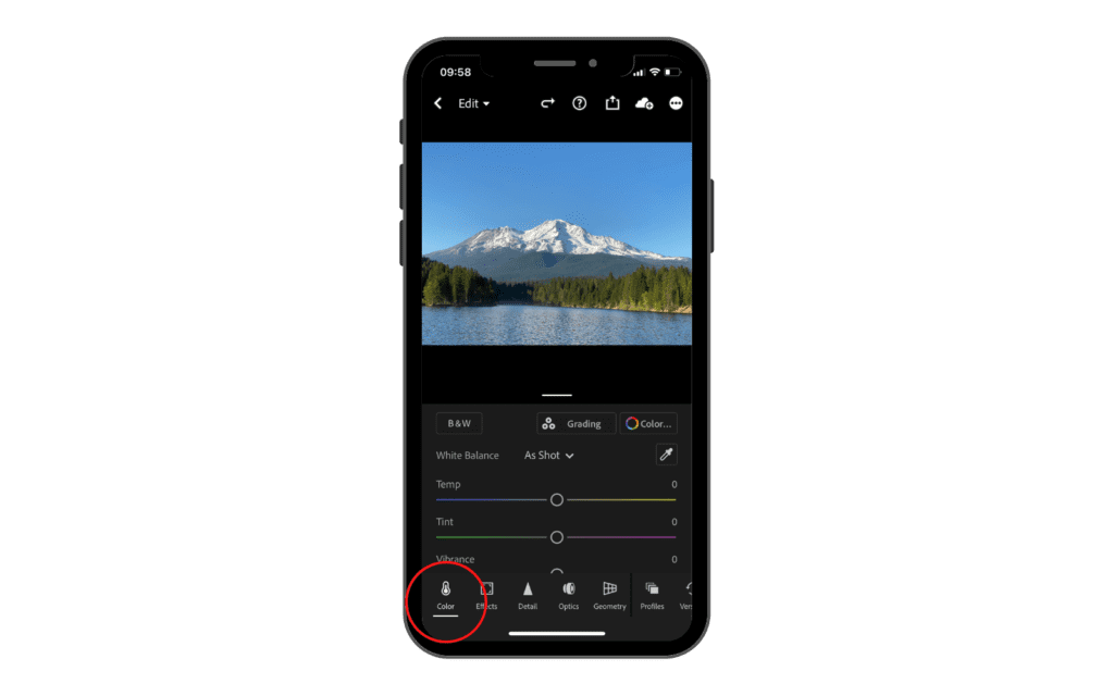 Lightroom mobile guide