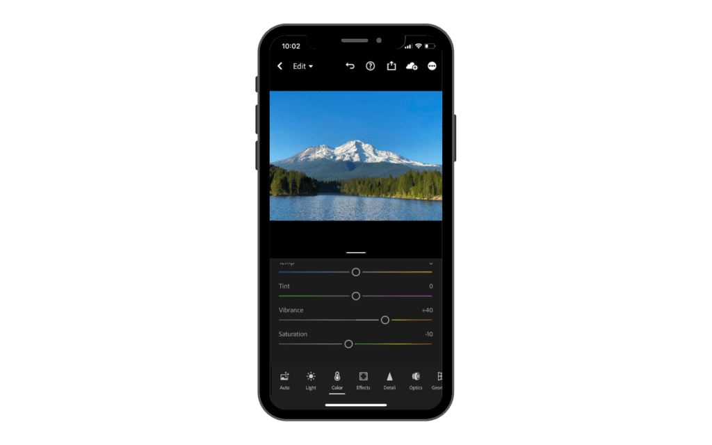 Lightroom mobile guide