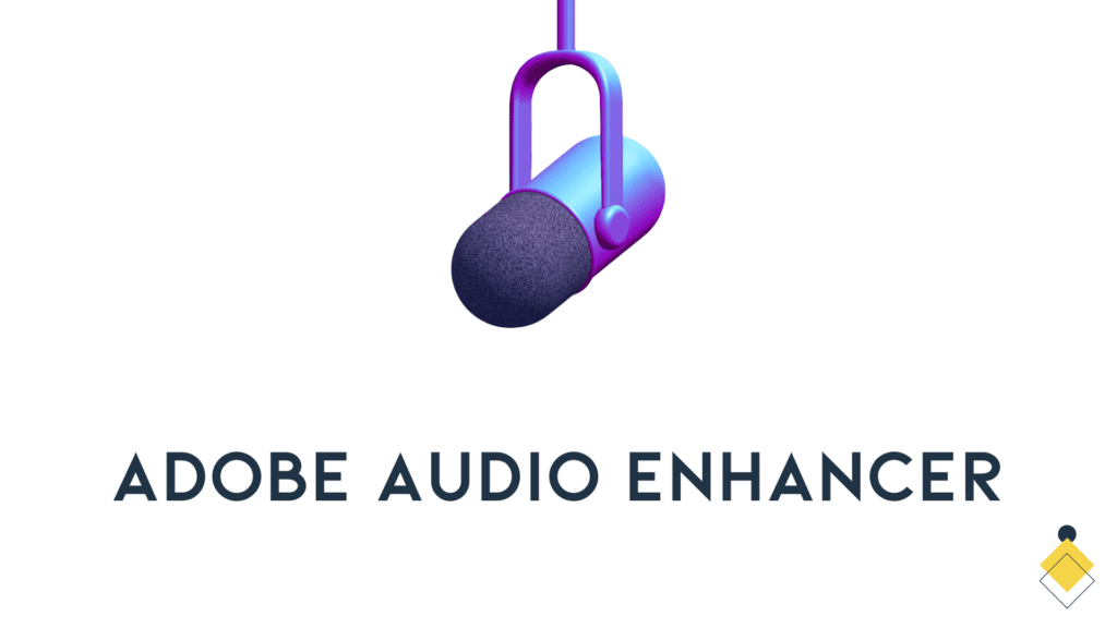 Logo: Adobe Audio Enhancer icon.