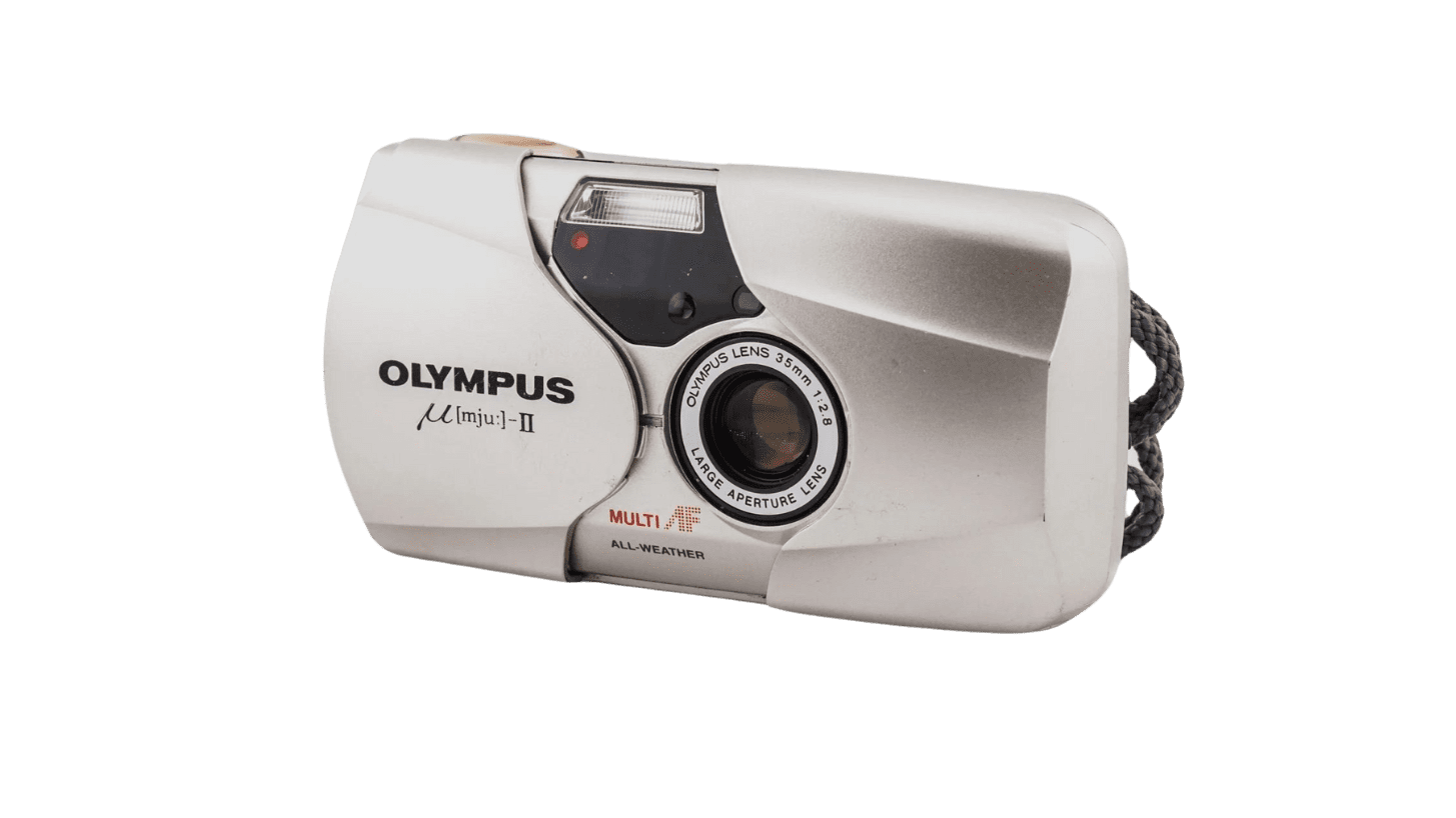 Olympus J1 digital camera - one of the best point and shoot film cameras available.