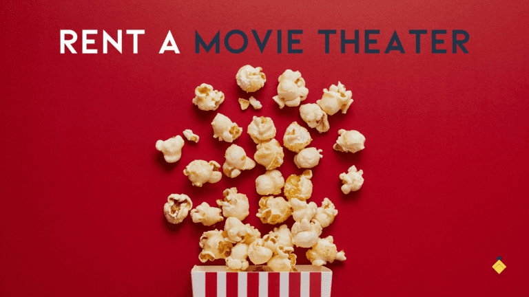 Rent a movie theater for your next event.