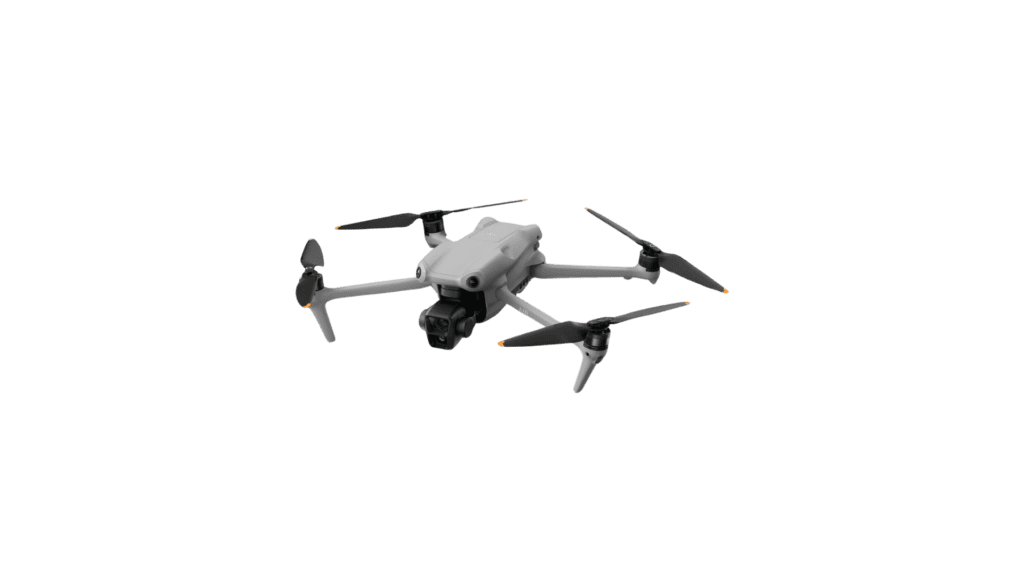 A long range drone, the DJI Mavic, on a white background.