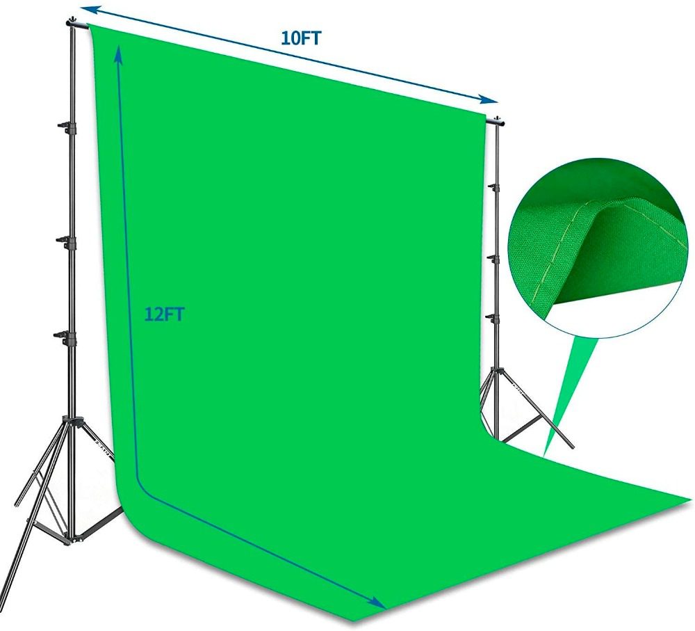 Learn how to use a green screen with measurements for a photo shoot.