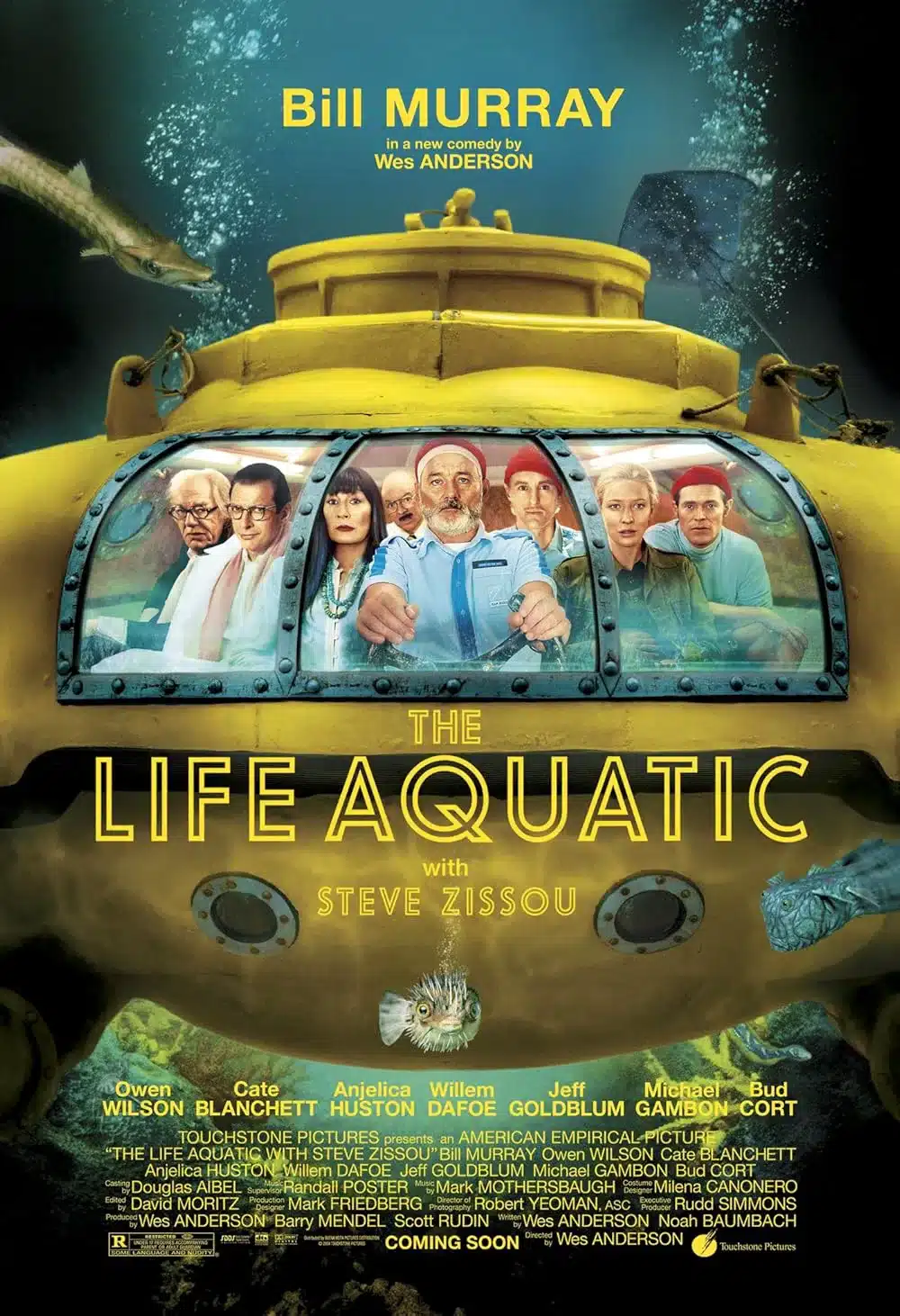The Life Aquatic with Steve Zissou poster